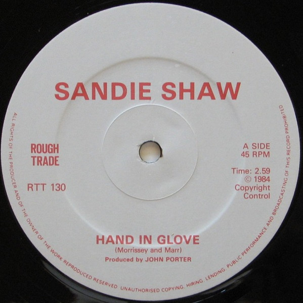 Sandie Shaw - Hand In Glove | Rough Trade (RTT 130) - 3