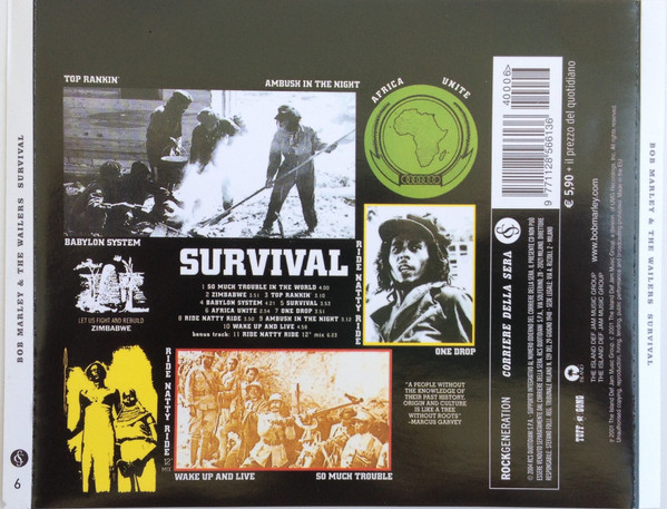 Bob Marley & The Wailers - Survival | Tuff Gong (none) - 2