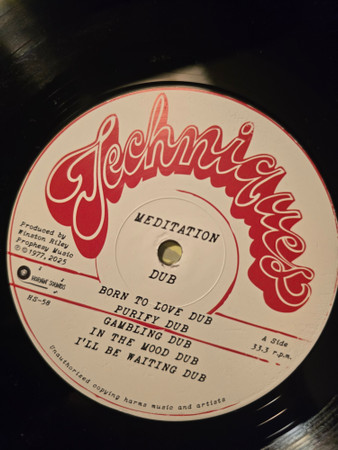 Winston Riley - Meditation Dub | Hornin' Sounds (HS-58) - 4