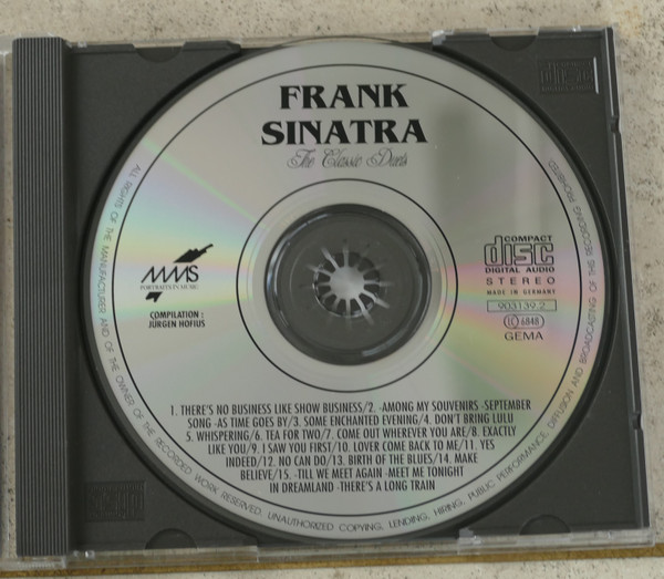 Frank Sinatra - The Classic Duets | MMS Euro GmbH (903139.2) - 4 Frank Sinatra - The Classic Duets | MMS Euro GmbH (903139.2) - 4
