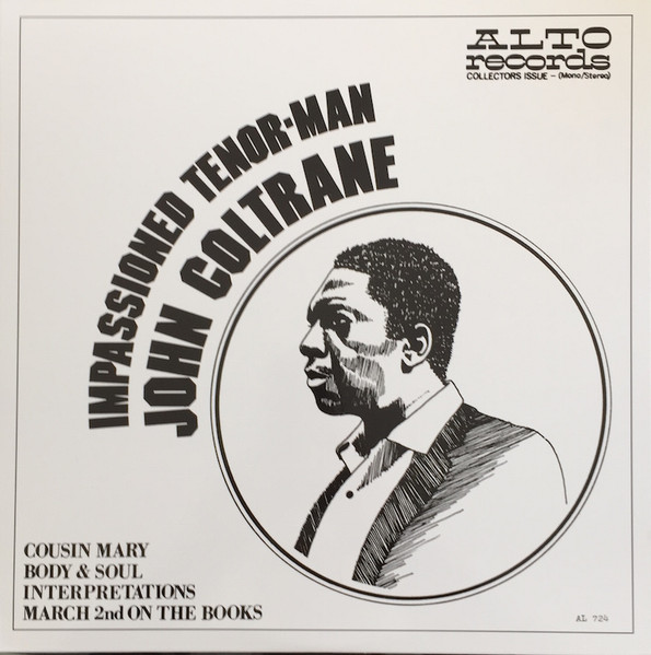 John Coltrane - Impassioned Tenor-Man | Alto Records (AL 724) - main