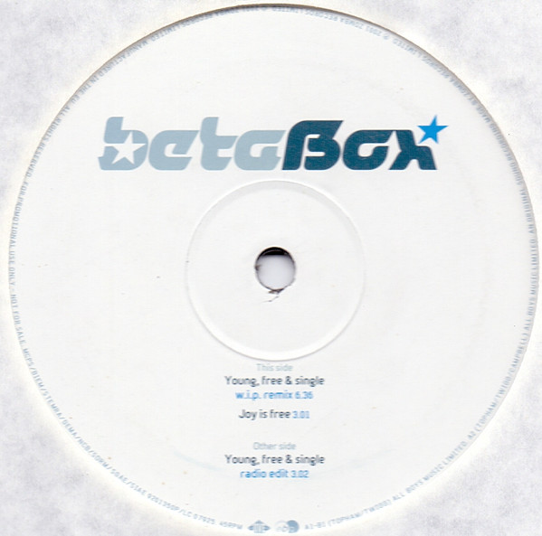 Beta Box - Young, Free & Single | Jive (9201350 P) Beta Box - Young, Free & Single | Jive (9201350 P)