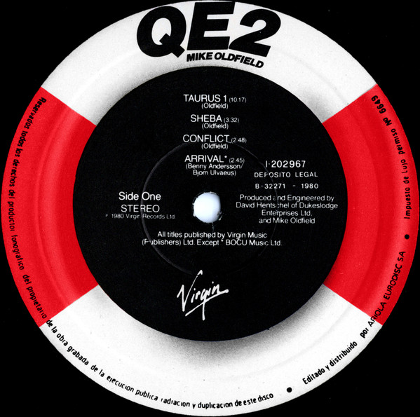 Mike Oldfield - QE2 | Virgin (I-202967) - 3