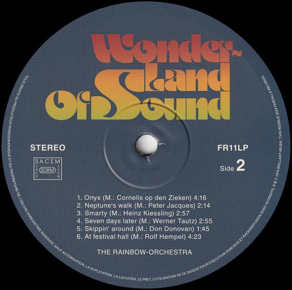 The Rainbow-Orchestra - Wonderland Of Sound | Farfalla Records (FR11LP) - 4