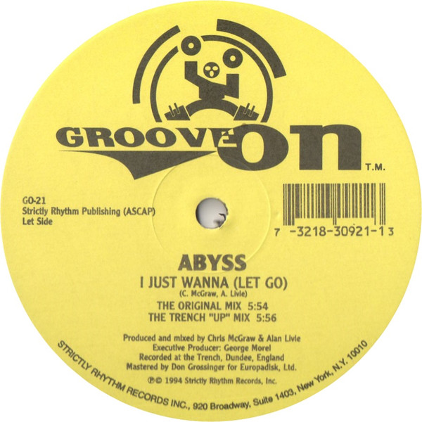Abyss - I Just Wanna (Let Go) | Groove On (GO-21)