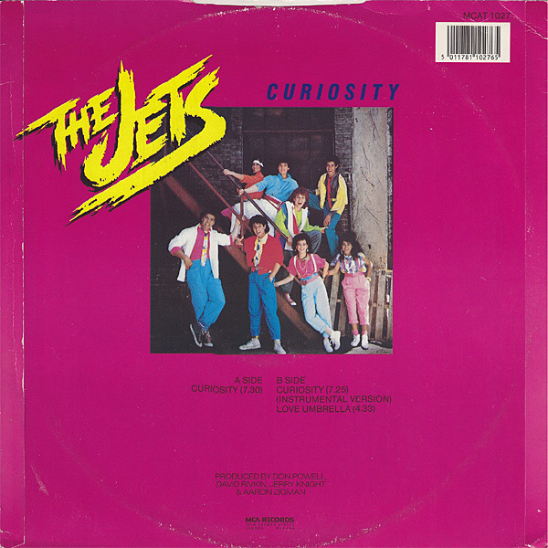 The Jets - Curiosity | MCA Records (MCAT 1027)