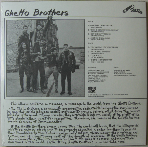 The Ghetto Brothers - Power-Fuerza | Vampi Soul (VAMPI 295) - 2