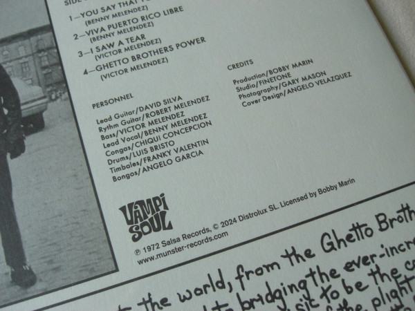 The Ghetto Brothers - Power-Fuerza | Vampi Soul (VAMPI 295) - 3