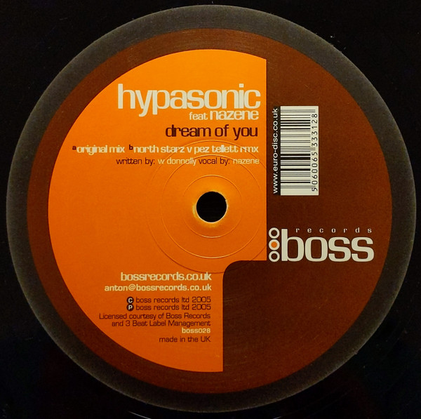 Hypasonic Feat Nazene - Dream Of You | Boss (boss028)