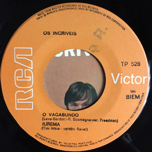Os Incríveis - O Vagabundo | RCA Victor (TP-528) - 4