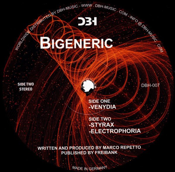 Bigeneric - Venydia | DBH Music (DBH-007)
