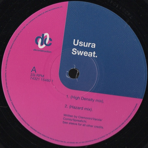 U.S.U.R.A. - Sweat | Deconstruction (74321 15460 1) - 2
