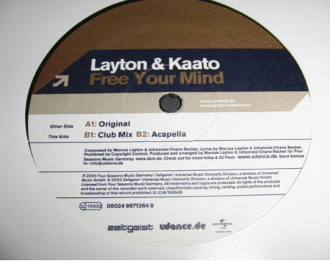 Layton & Kaato - Free Your Mind | Zeitgeist (06024 9871364 8)