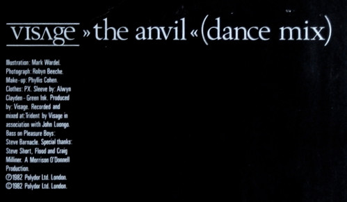 Visage - Pleasure Boys (Dance Mix) | Polydor (POSPX 523) - 3