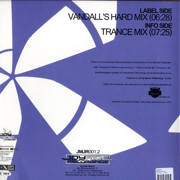 Revibe - Bangin' | Joyride Recordings (JMJR001.2)