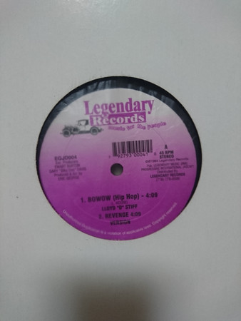 Lloyd-D-Stiff - Bowwow(Hip Hop) | Legendary Records (EGJD004)
