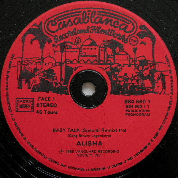 Alisha - Baby Talk | Casablanca (884 560-1) - 3