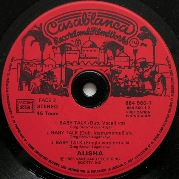 Alisha - Baby Talk | Casablanca (884 560-1) - 4