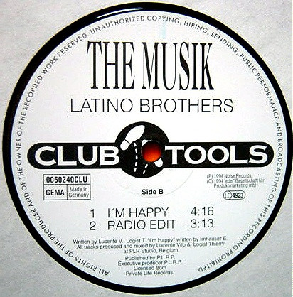 Latino Brothers - The Musik | Club Tools (0060240CLU)