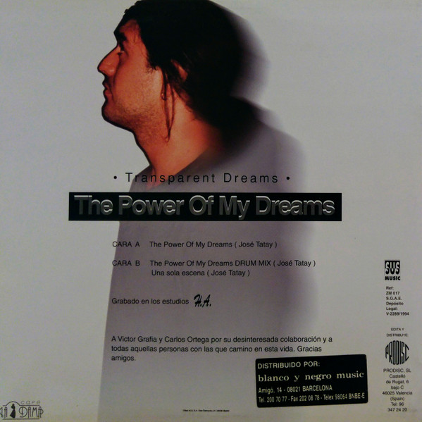 Transparent Dreams - The Power Of My Dreams | Z Discos (ZM.017) - 2