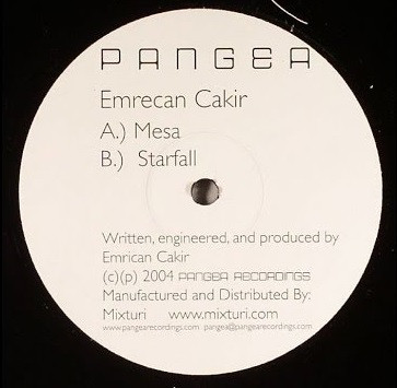 Emrecan Cakir - Mesa / Starfall EP | Pangea Recordings (PANG-007)