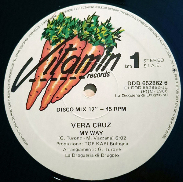 Vera Cruz - My Way | Vitamin Records (DDD 652862) - 3