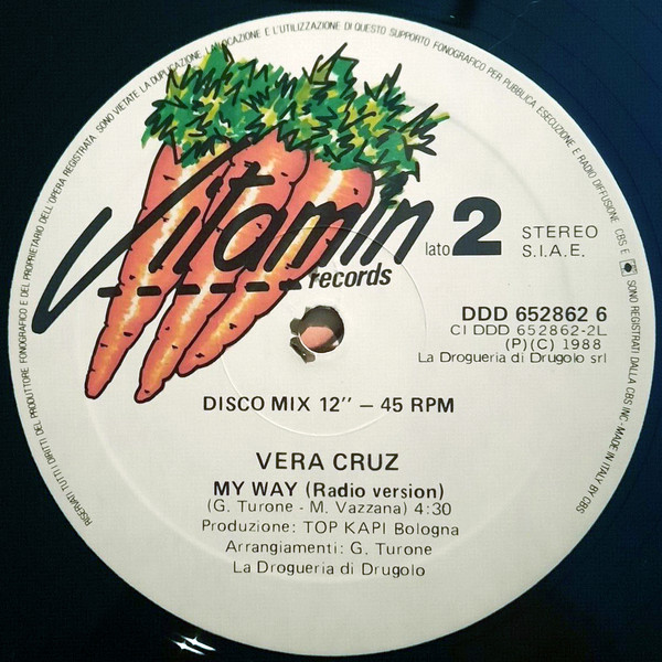 Vera Cruz - My Way | Vitamin Records (DDD 652862) - 4