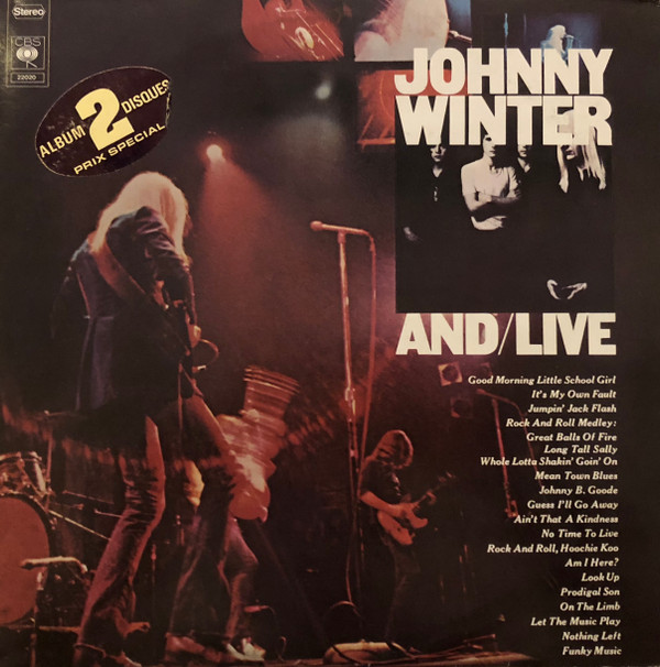 Johnny Winter - And/Live | CBS (22020)