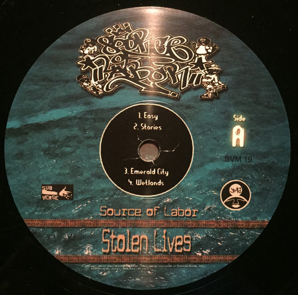 Source Of Labor - Stolen Lives | Sub Verse Music (SVM 19) - 3 Source Of Labor - Stolen Lives | Sub Verse Music (SVM 19) - 3