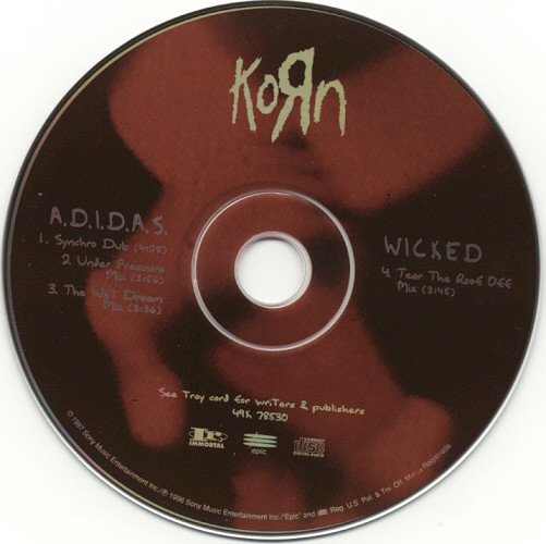 Korn - A.D.I.D.A.S. | Epic (49K 78530) - 2