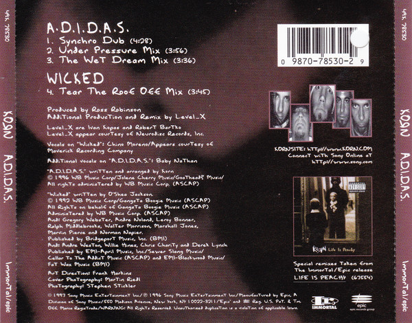 Korn - A.D.I.D.A.S. | Epic (49K 78530) - 3