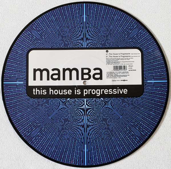 Mamba - This House Is Progressive | Control (0042750CON) - 2