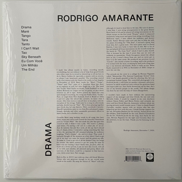 Rodrigo Amarante - Drama | Polyvinyl Record Company (PRC-422) - 2