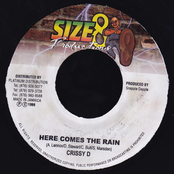 Crissy D - Here Comes The Rain | Size 8 Productions (none)