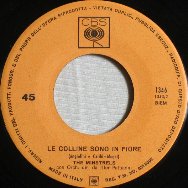 The New Christy Minstrels - Le Colline Sono In Fiore | CBS (1346) - 3