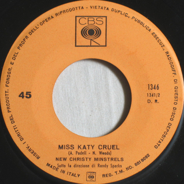 The New Christy Minstrels - Le Colline Sono In Fiore | CBS (1346) - 4