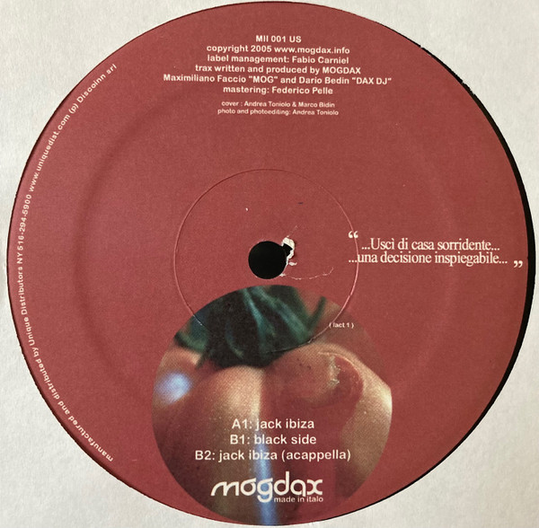 Mogdax - Fact 1 | Made In Italo Records (MII 001 US)
