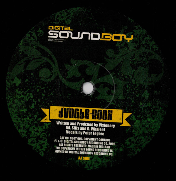 Visionary - Gimme Your Love / Jungle Rock | Digital Soundboy Recording Co. (SBOY 004) - 4
