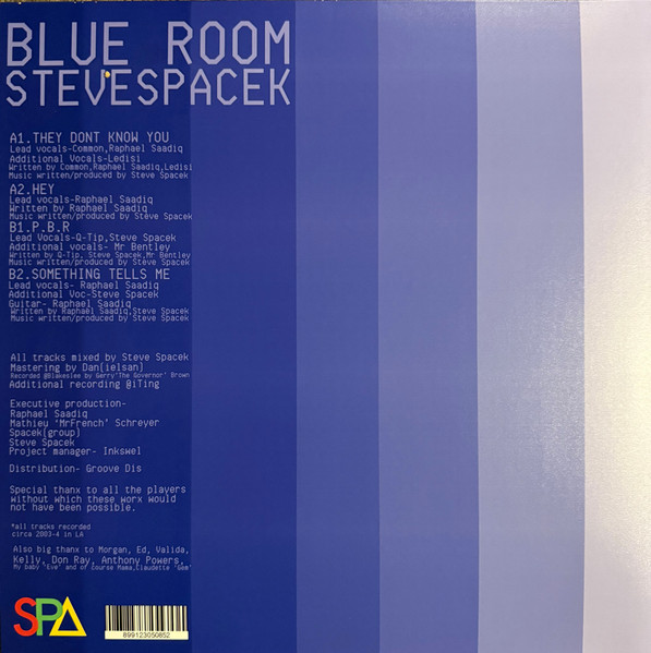 Steve Spacek - Blue Room | SPA Recordings (SPA02) - 2 Steve Spacek - Blue Room | SPA Recordings (SPA02) - 2