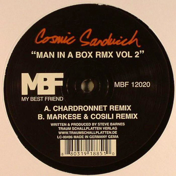 Cosmic Sandwich - Man In A Box Rmx Vol 2 | My Best Friend (MBF 12020)