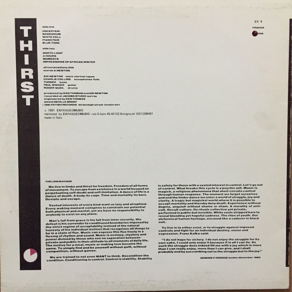 Clock DVA - Thirst | Expanded Music (FR2002) - 2 Clock DVA - Thirst | Expanded Music (FR2002) - 2