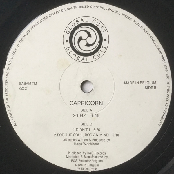 Capricorn - 20 Hz | Global Cuts (GC 2) - 2