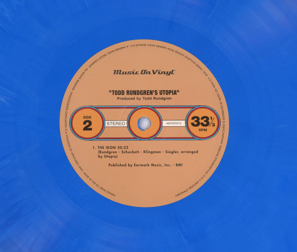 Utopia - Todd Rundgren's Utopia - LP - BLUE | Music On Vinyl (MOVLP2515) - 4