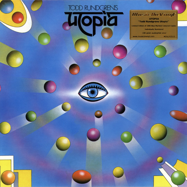 Utopia - Todd Rundgren's Utopia - LP - BLUE | Music On Vinyl (MOVLP2515) - main