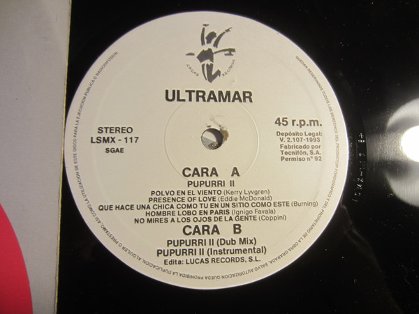 Ultramar - Corazón De Metal | Lucas Records (LSMX-117) - 3