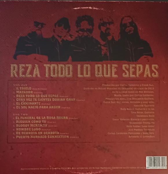 Frank Suz - Reza Todo Lo Que Sepas | Not On Label (none) - 2