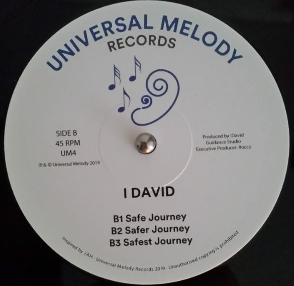 I-David - Nyah Chant / Safe Journey | Universal Melody Records (UM4) - 2