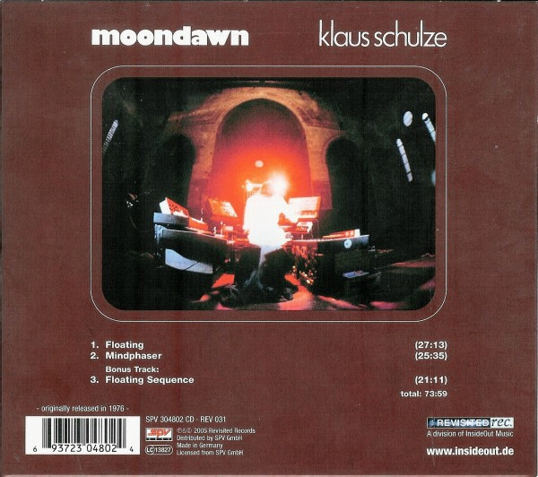 Klaus Schulze - Moondawn | Revisited Rec. (REV 031) - 2