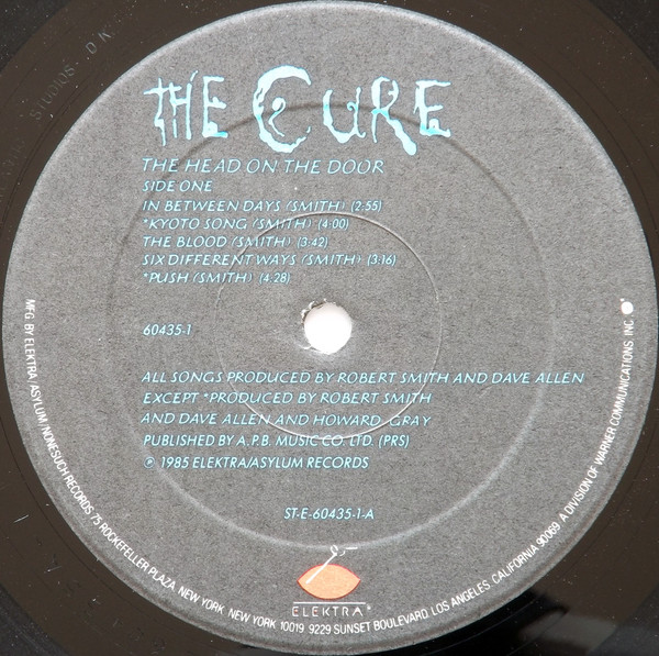 The Cure - The Head On The Door | Elektra (60435-1) - 3
