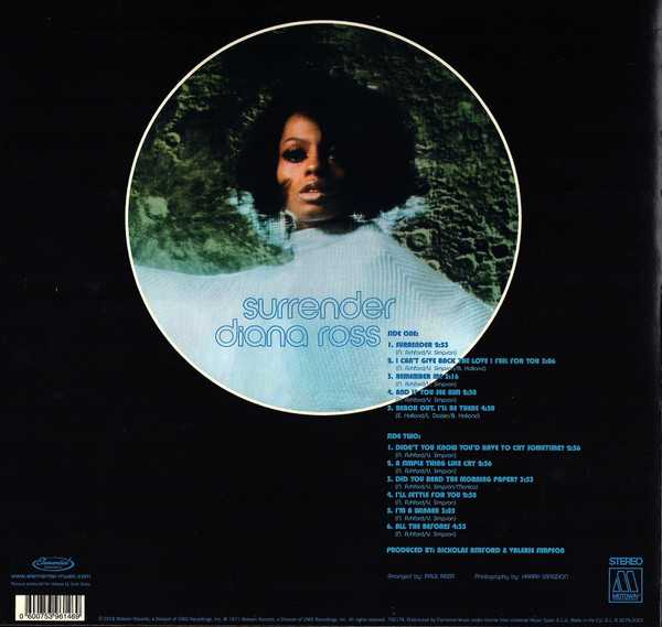 Diana Ross - Surrender | Motown (700178) - 2